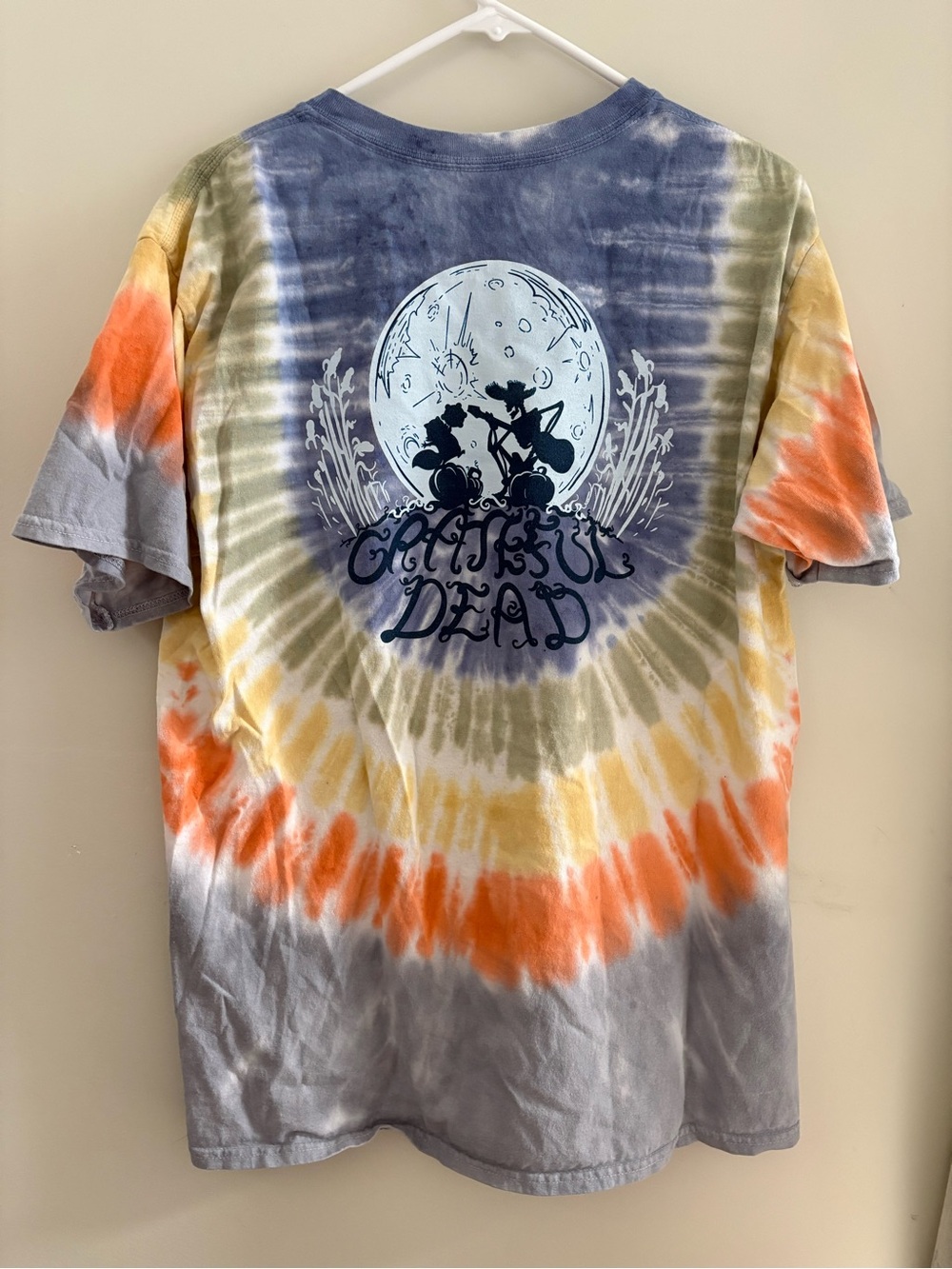 Grateful Dead Men's Tie-Dye Short Sleeve T-Shirt - Multi - Picture 2 of 3